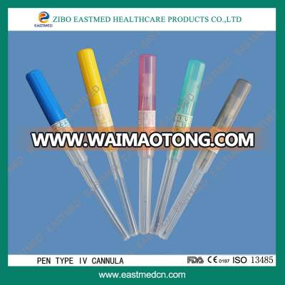 Pen Type Dipsoable IV Catheter/IV Cannula