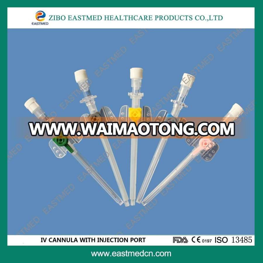 Disposable IV Cannula with Injection Valve