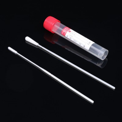 Disposable Virus Sampling Tube with Swabs for Test Equipment